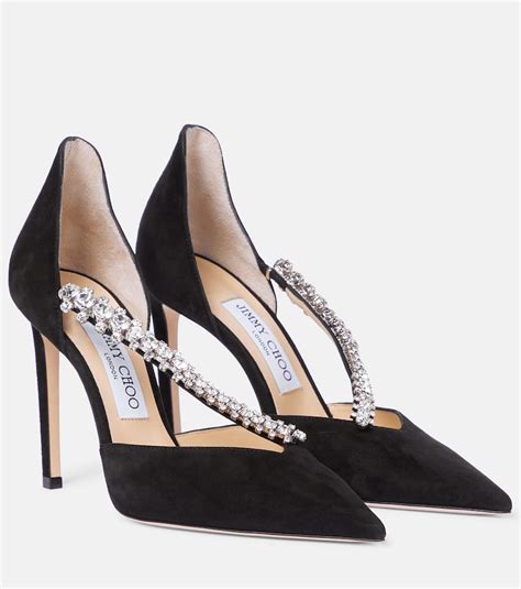 jimmy choo suede shoes